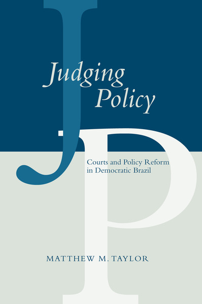 Cover of Judging Policy by Matthew M. Taylor