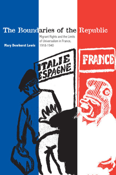 Cover of The Boundaries of the Republic by Mary Dewhurst Lewis