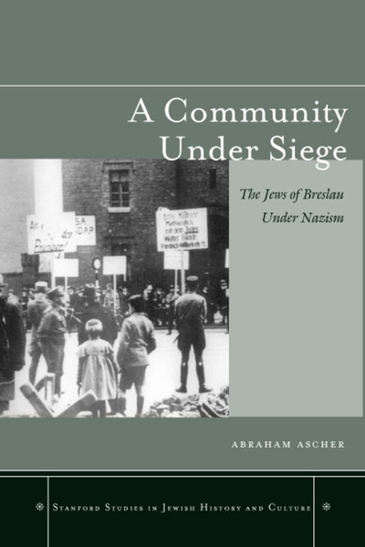 Cover of A Community under Siege by Abraham Ascher