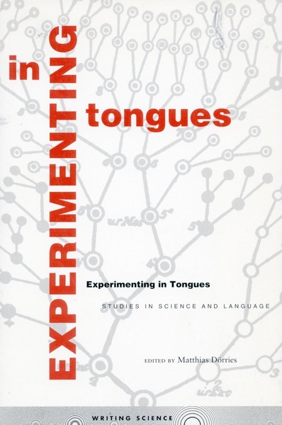 Cover of Experimenting in Tongues by Edited by Matthias Dörries
