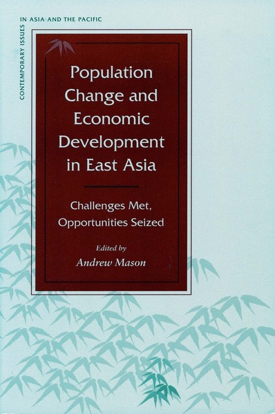 Cover of Population Change and Economic Development in East Asia by Edited by Andrew Mason