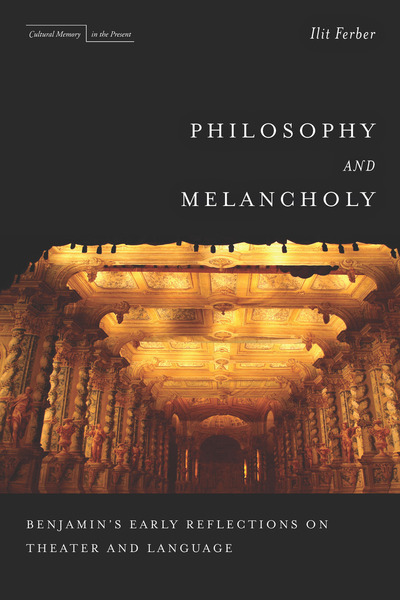 Cover of Philosophy and Melancholy by Ilit Ferber