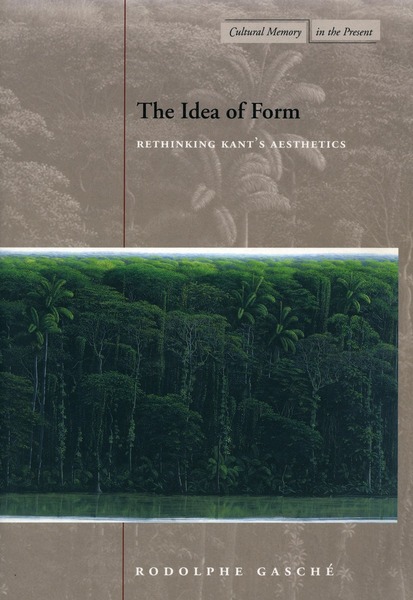 Cover of The Idea of Form by Rodolphe Gasché