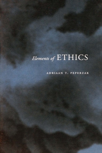 Cover of Elements of Ethics by Adriaan T. Peperzak