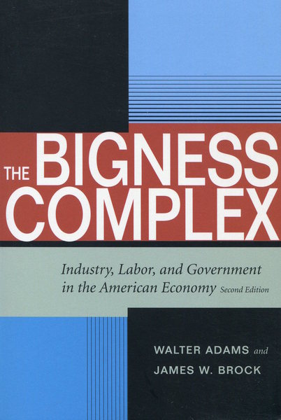 Cover of The Bigness Complex by Walter Adams and James W. Brock