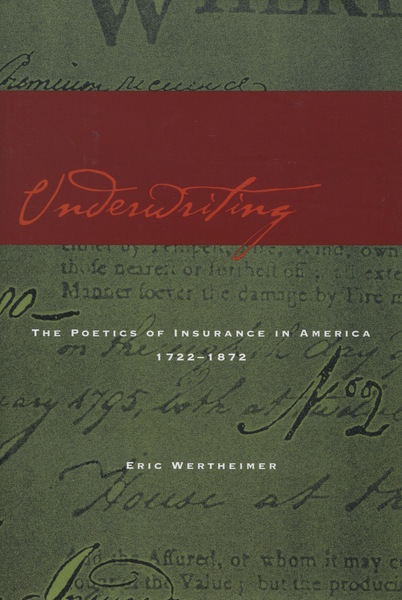 Cover of Underwriting by Eric Wertheimer