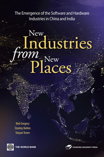 Cover of New Industries from New Places by Neil Gregory, Stanley Nollen, and Stoyan Tenev