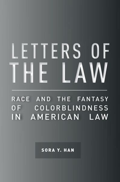 Cover of Letters of the Law by Sora Y. Han
