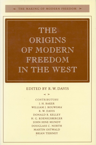 Cover of The Origins of Modern Freedom in the West by Edited by R. W. Davis