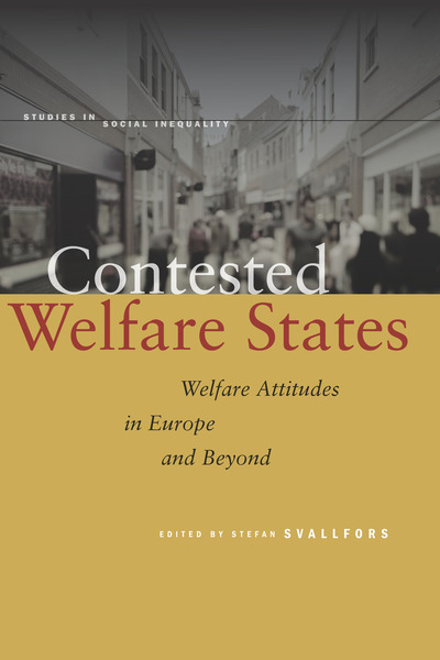 Cover of Contested Welfare States by Edited by Stefan Svallfors