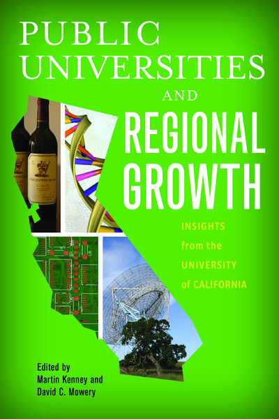 Cover of Public Universities and Regional Growth by Edited by Martin Kenney and David C. Mowery