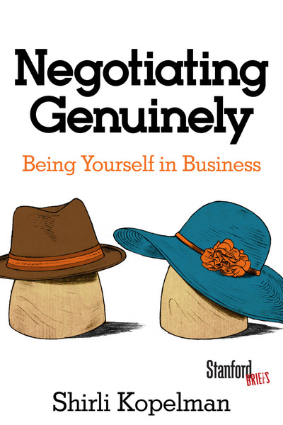 Cover of Negotiating Genuinely by Shirli Kopelman