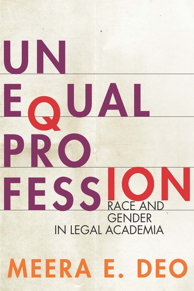 Cover of Unequal Profession by Meera E.  Deo