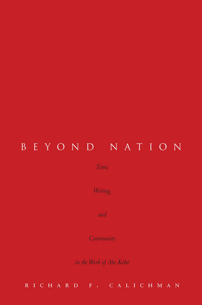 Cover of Beyond Nation by Richard F. Calichman