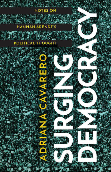 Cover of Surging Democracy by Adriana Cavarero