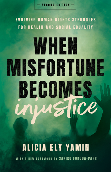 Cover of When Misfortune Becomes Injustice by Alicia Ely Yamin, Foreword by Sakiko Fukuda-Parr