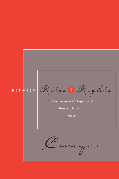 Cover of Between Rites and Rights by Chantal Zabus