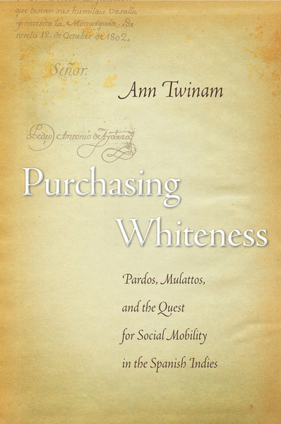 Cover of Purchasing Whiteness by Ann Twinam