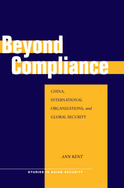 Cover of Beyond Compliance by Ann Kent